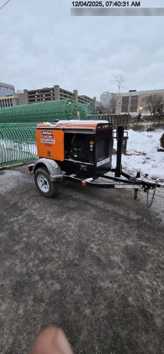 2022 Lincoln Electric LE400 Kubota V1505, Trlr, Cable Rack, Light Kit, ES Decals, T3