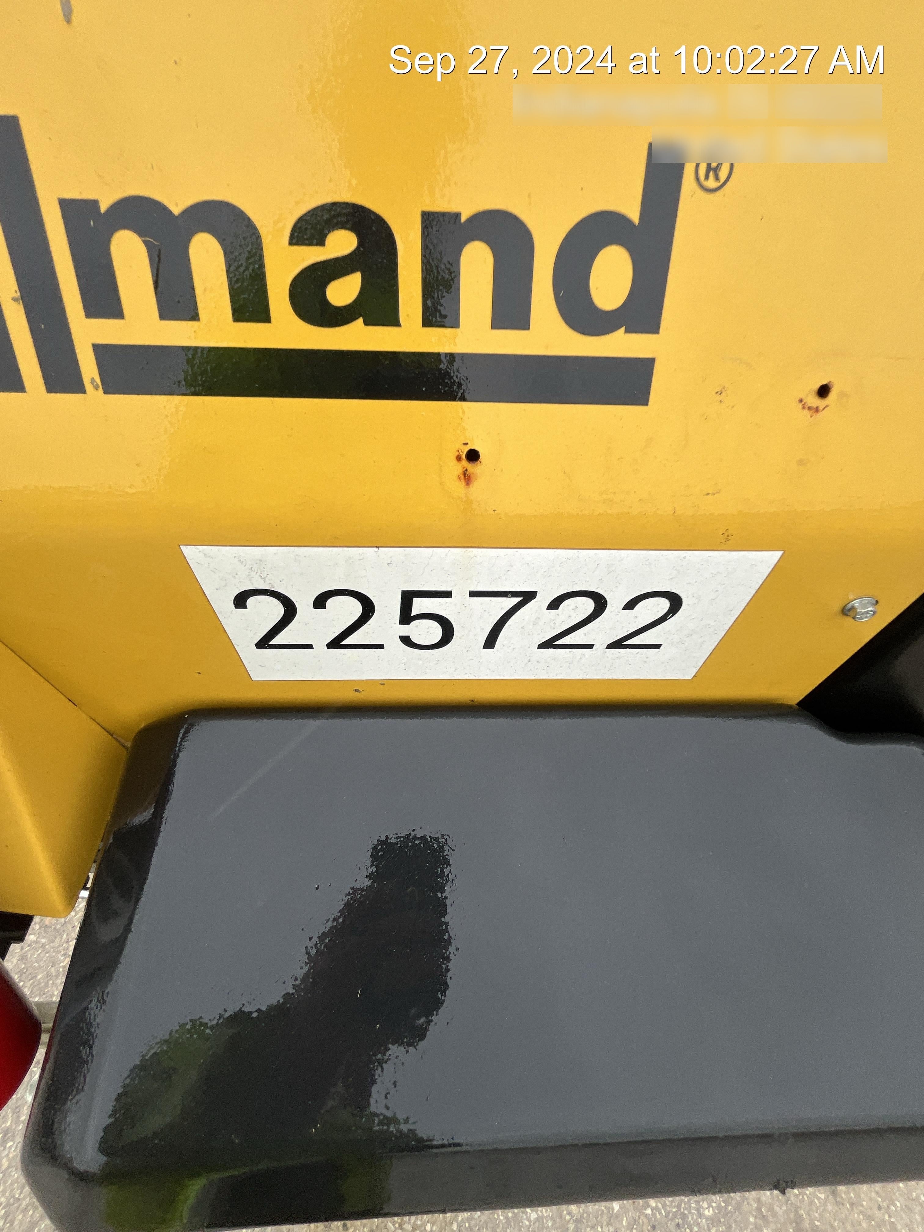 2022 Allmand NLV3GR (4) LED Light Fixture 350W, 23' Vertical Mast, 3kW Prime, Towable, Deep Sea L401, Leveling Jacks, Yanmar T4F 5.8hp
