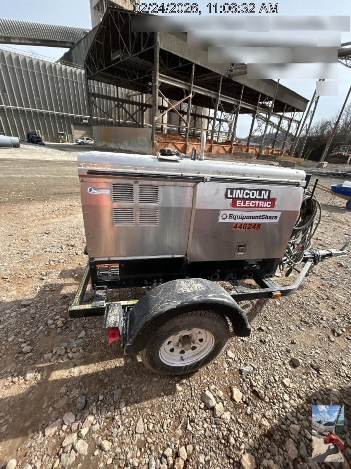 2024 Lincoln Electric LE400 Kubota V1505, Trlr, Cable Rack, Light Kit, ES Decals, T3
