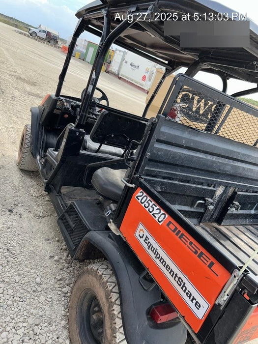 2022 Kubota RTV-X1140W-H Plastic Canopy, Windshield Acrylic Clear, LED Strobe Light, Wire Harness Kit, Back up Alarm