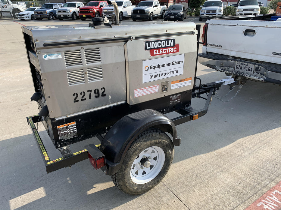 2019 Lincoln Electric Vantage 322 Lincoln Vantage 322 Welder w/Trailer, Light Kit, Cable Rack