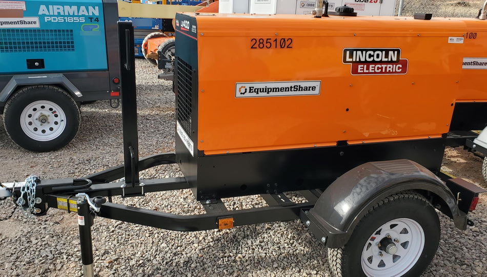 2022 Lincoln Electric LE400 Kubota V1505, Trlr, Cable Rack, Light Kit, ES Decals, T3