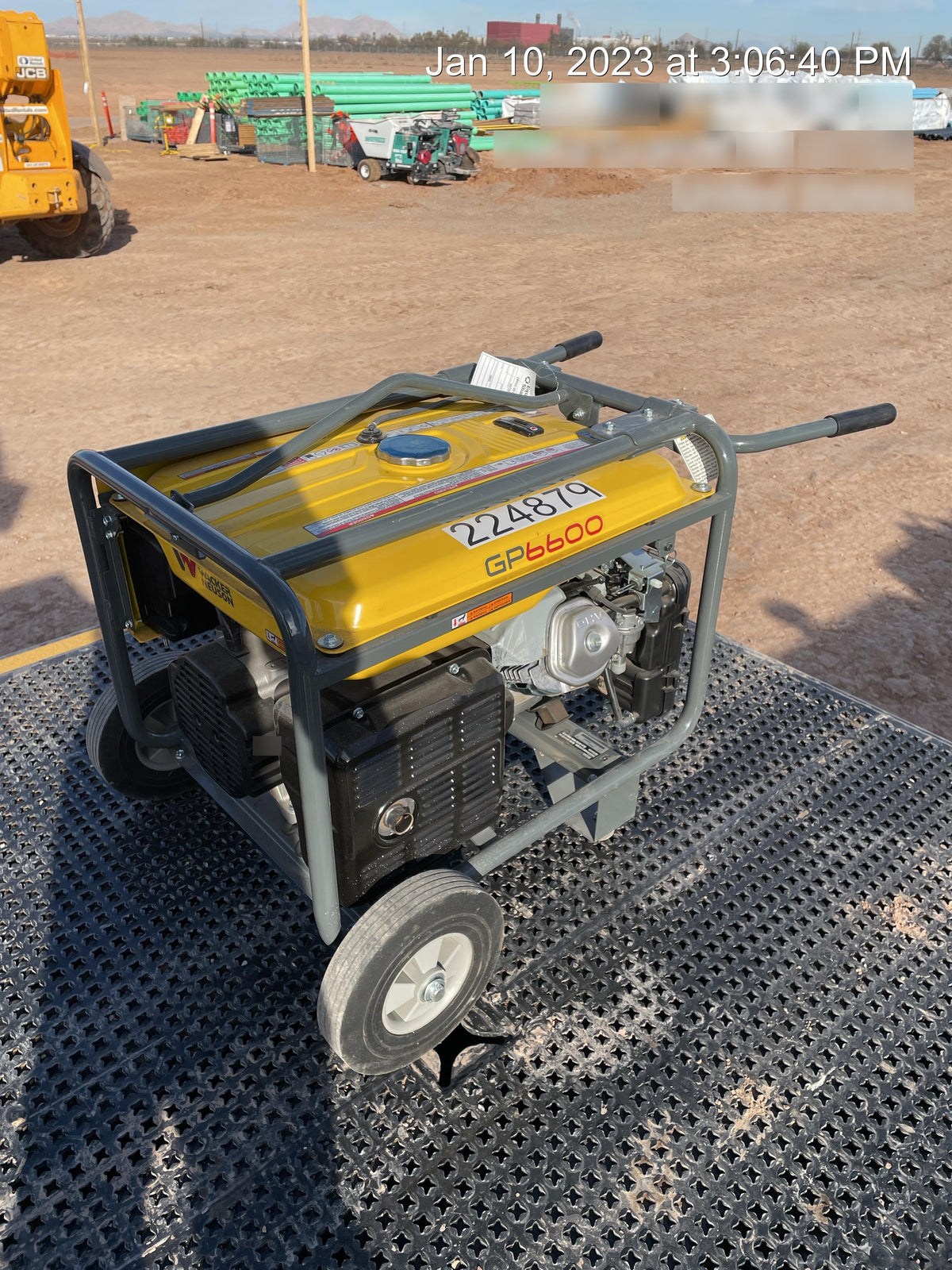 2022 WACKER NEUSON GP6600A
