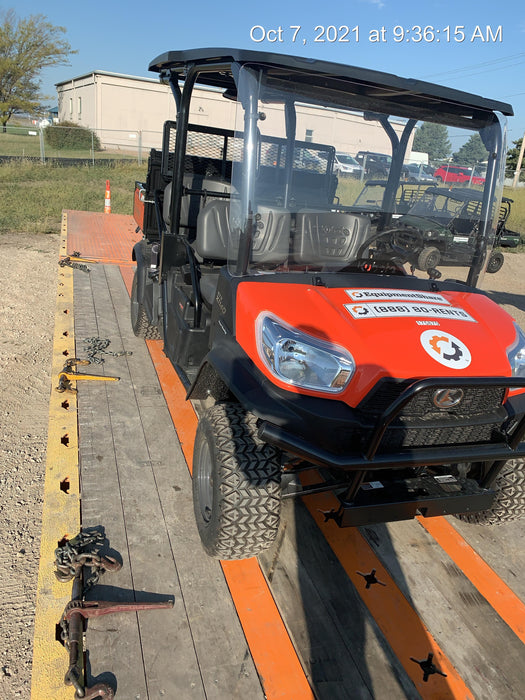 2022 Kubota RTV-X1140W-H Plastic Canopy, Windshield Acrylic Clear, LED Strobe Light, Wire Harness Kit, Back up Alarm