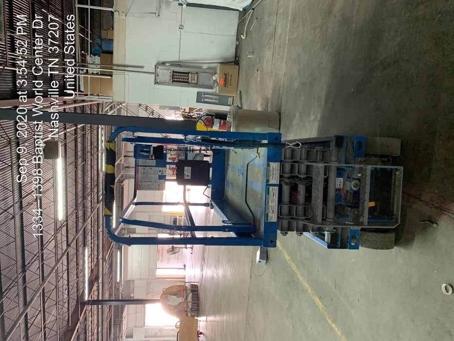 2020 Genie GS-1930 Fixed rails with chain entry gate - Pre A92.20