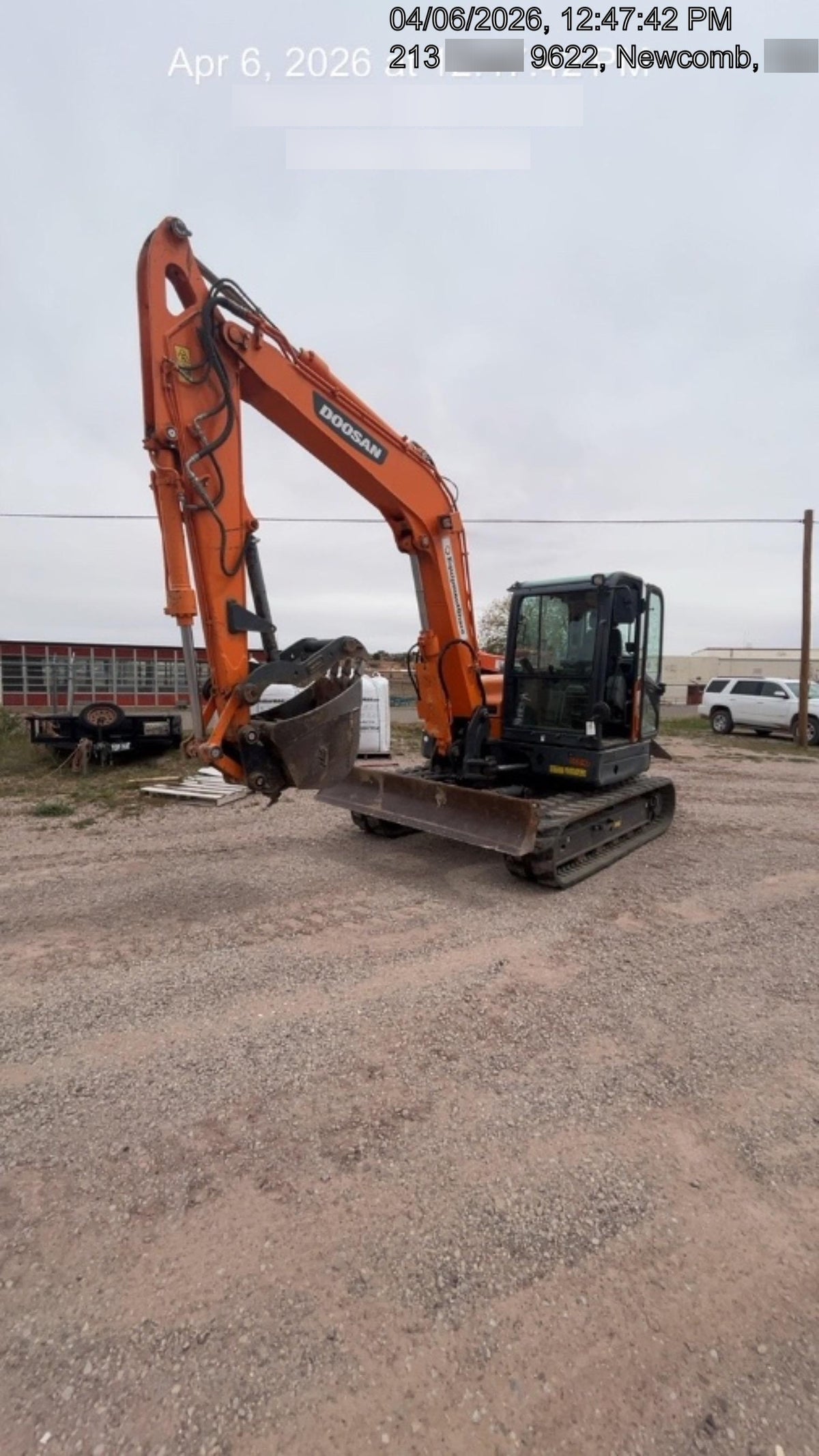 2020 DOOSAN DX85R-3