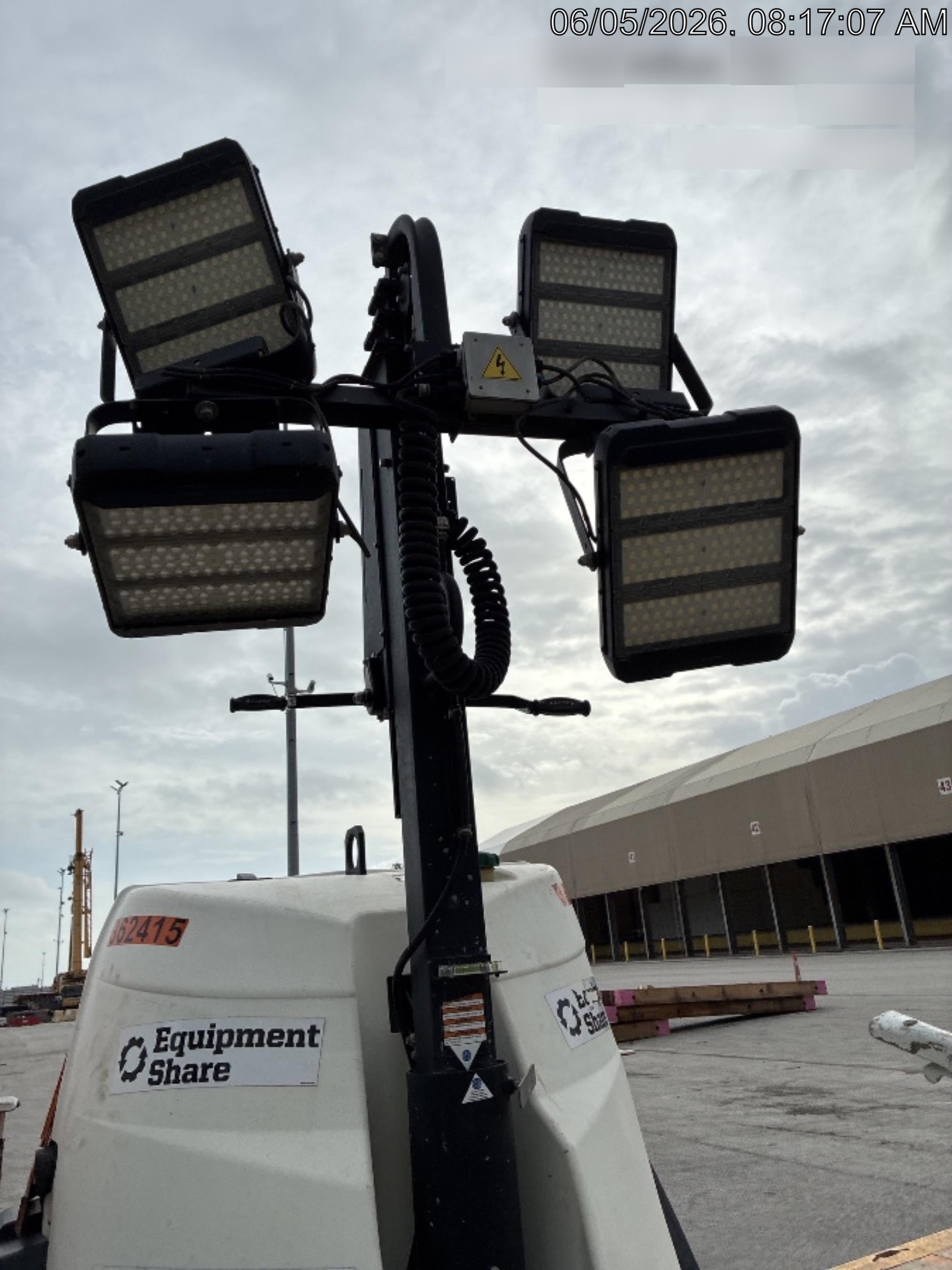 2023 Generac MLT2 Diesel, Flex Switch 120V Input, Powerzone Controller, 
(4) 320W LED Lights, 4kW Generator, 39.9 Gal Fuel Tank, 2" Ball, T3