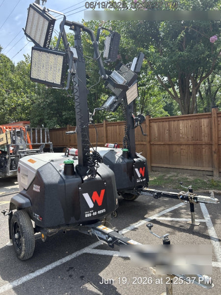 2024 Wacker Neuson LTT4 Diesel, Kohler KDW702, Deep Sea Controller, Auto Start, LED 320W, Bypass Outlet, T3