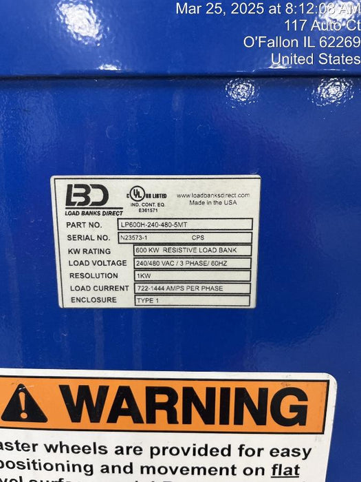 2021 TRYSTAR LP600H-240-480- 1DMT-CPS