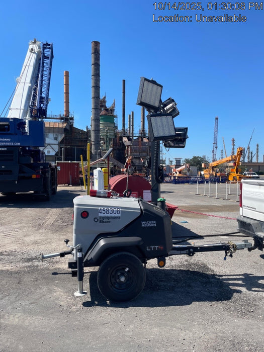 2024 Wacker Neuson LTT4 Diesel, Kohler KDW702, Deep Sea Controller, Auto Start, LED 320W, Bypass Outlet, T3