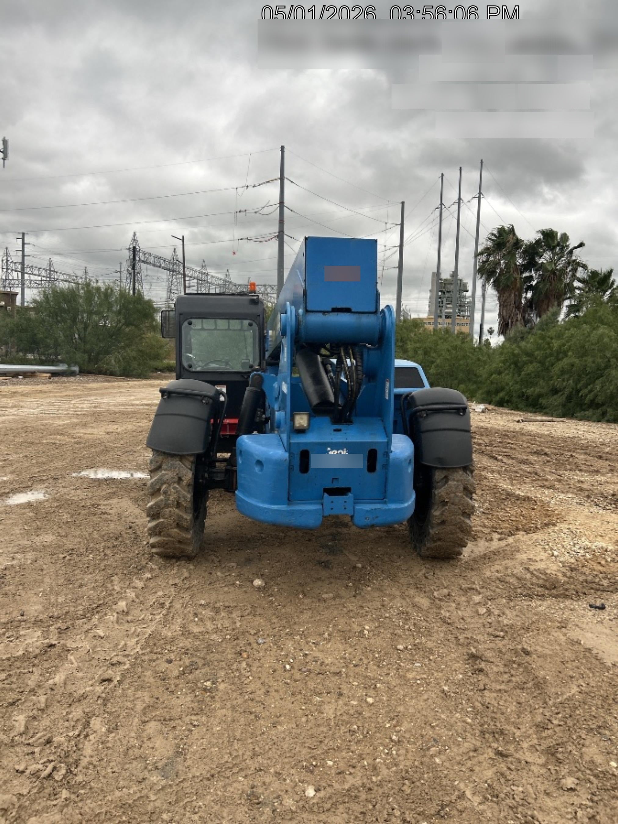2019 Genie GTH-844 Genie GTH-844 w/Enclosed Cab w/HVAC, Work Lights, Solid Tires, Beacon, 60" Carriage and Forks