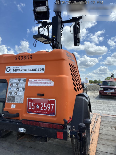 2024 Generac MLT2 Diesel, Flex Switch 120V Input, Powerzone Controller, 
(4) 320W LED Lights, 4kW Generator, 39.9 Gal Fuel Tank, 2" Ball, T3