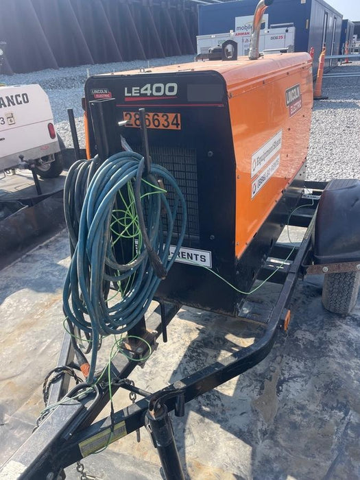 2022 Lincoln Electric LE400 Kubota V1505, Trlr, Cable Rack, Light Kit, ES Decals, T3