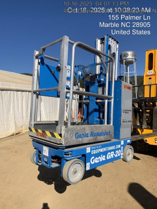 2025 GENIE GR-20