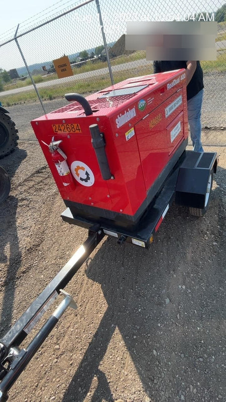 2022 Shindaiwa DGW400MDL Kubota D902 Engine, 23 HP, Dual Op Welder, Wire, Arc, Droop Stick, Tig, and CC Stick Functionality, Simulphase, 3 Phase and 1 Phase Gen Output, Single Axle NB Trlr, Slr Trckl Chrg 12V 12W, Fire Ext