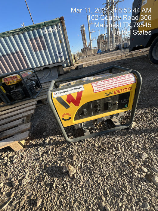 2021 WACKER NEUSON GP2500A