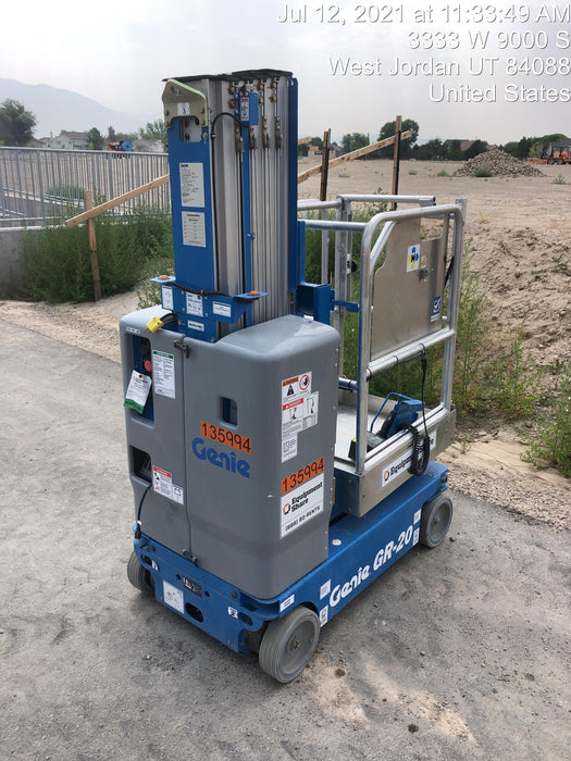 2021 GENIE GR-20