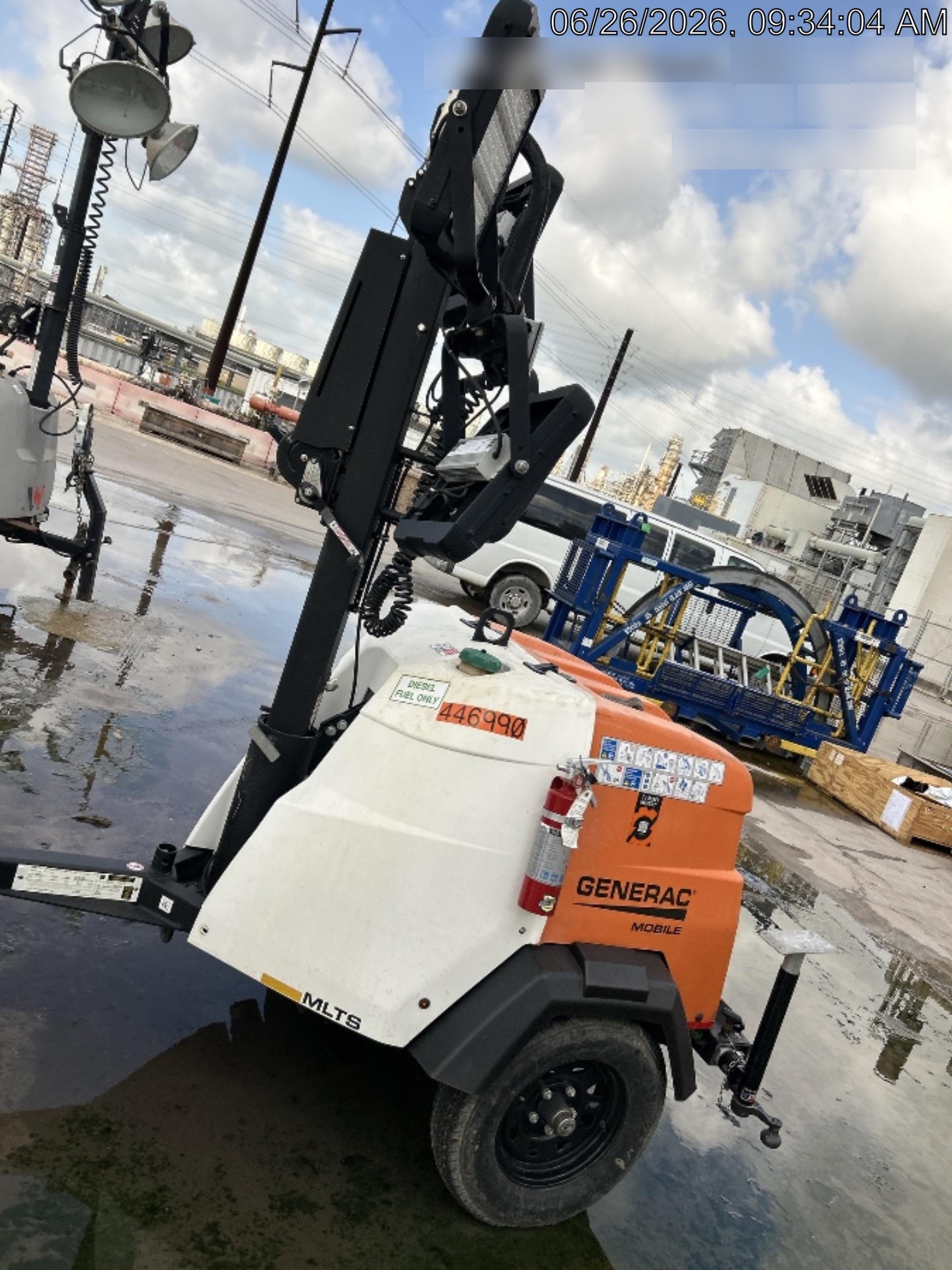 2024 Generac MLTS-4 2.4kW, Mitsu Eng, Analog, LED, Diesel.