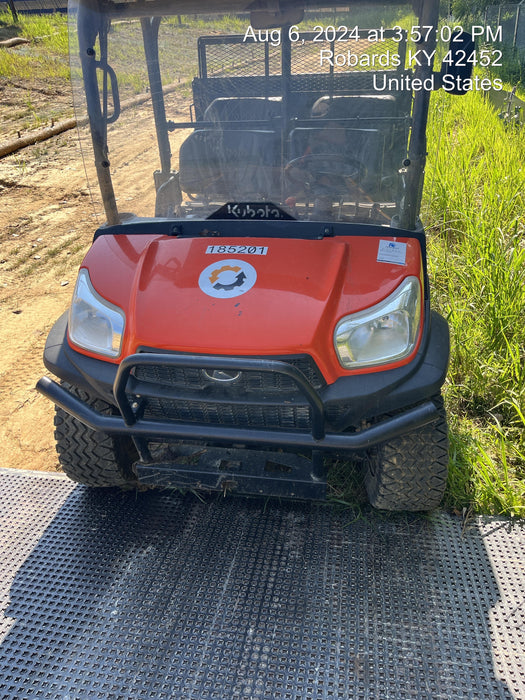 2022 Kubota RTV-X1140W-H Plastic Canopy, Windshield Acrylic Clear, LED Strobe Light, Wire Harness Kit, Back up Alarm