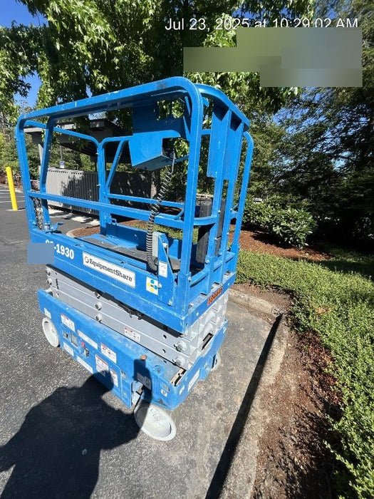 2020 Genie GS-1930 Standard Machine, 800W Inverter