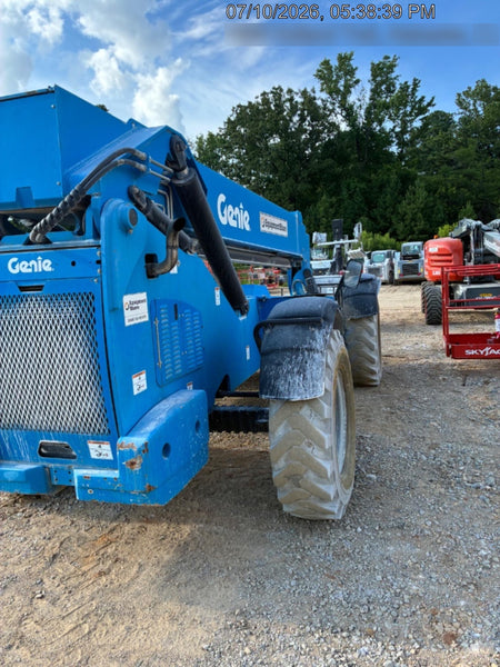 2018 Genie GTH-1056 Genie GTH-1056 w/ROPS, Work Lights, Solid Tires, RH Cab Mesh, Beacon, 60" Carriage and Forks