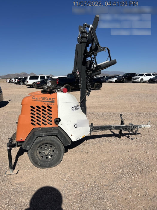 2023 Generac MLT2 Diesel, Flex Switch 120V Input, Powerzone Controller, 
(4) 320W LED Lights, 4kW Generator, 39.9 Gal Fuel Tank, 2" Ball, T3