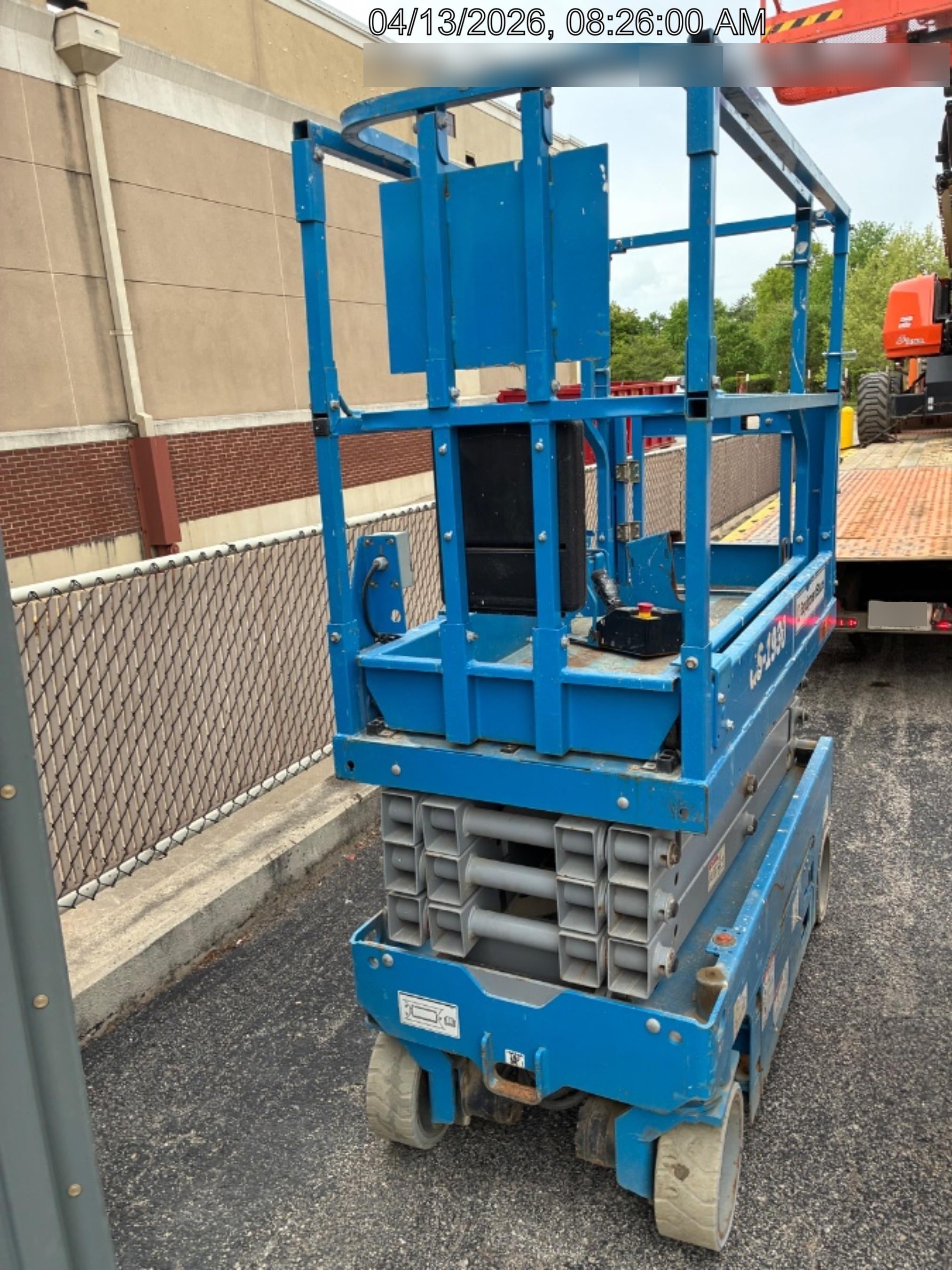 2020 Genie GS-1930 Solid Non Marking Tires, Beacon, Folding rails with half height swing gate