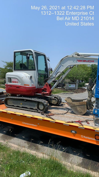 2020 Takeuchi TB235-2CR Cab/Heat/Air, Rubber Tracks, Manual TAG QC