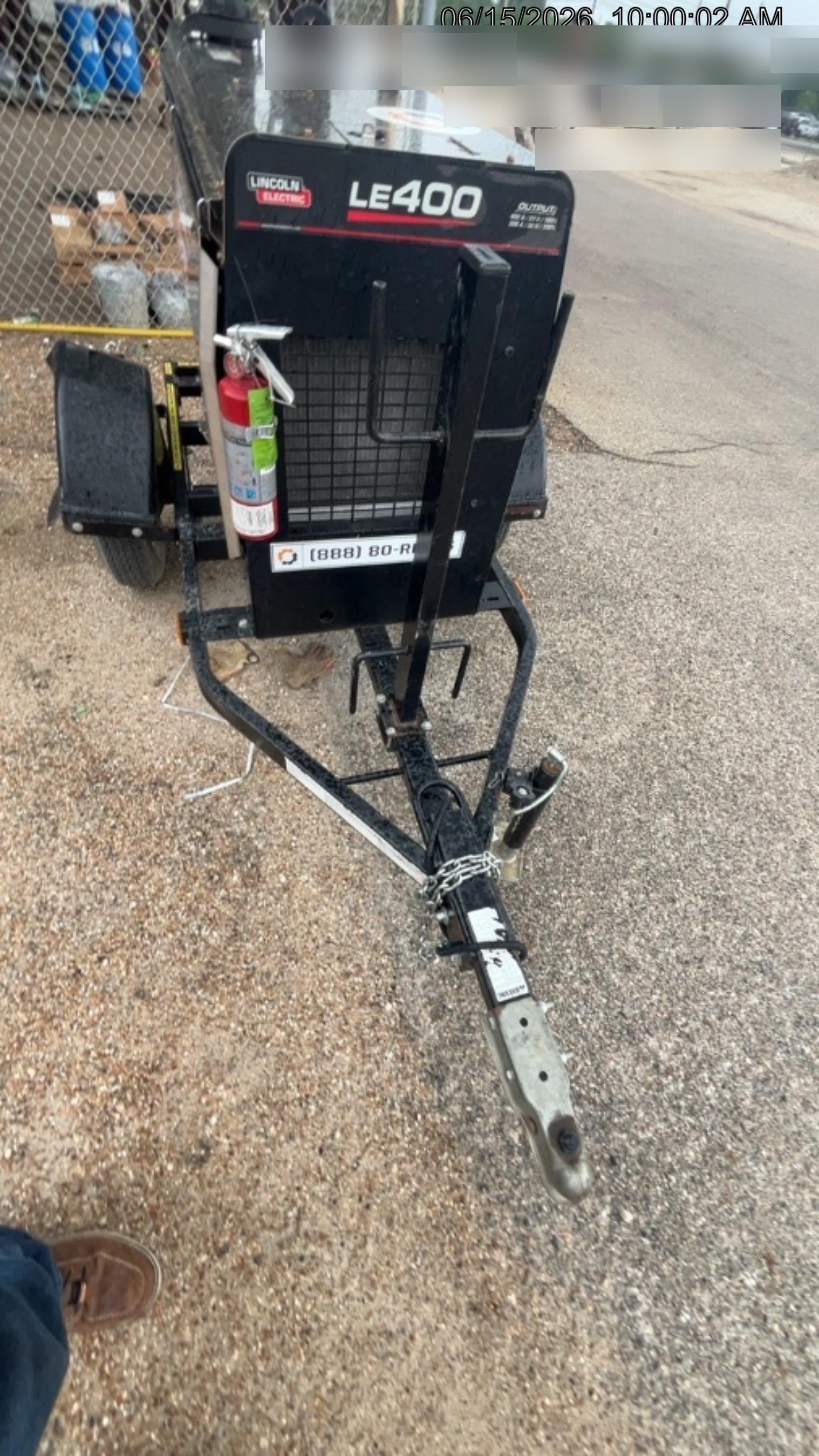 2024 Lincoln Electric LE400 Kubota V1505, Trlr, Cable Rack, Light Kit, ES Decals, T3