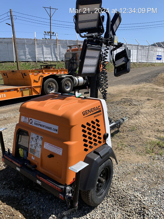 2023 Generac MLT2 Diesel, Flex Switch 120V Input, Powerzone Controller, (4) 320W LED Lights, 4kW Generator, 39.9 Gal Fuel Tank, 2" Ball, T3