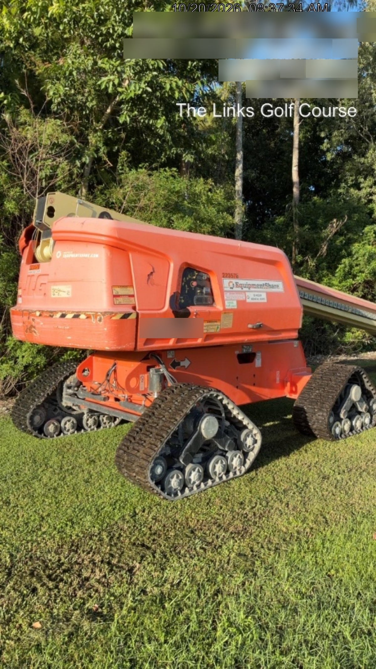 2022 JLG 660SJ Quad Track