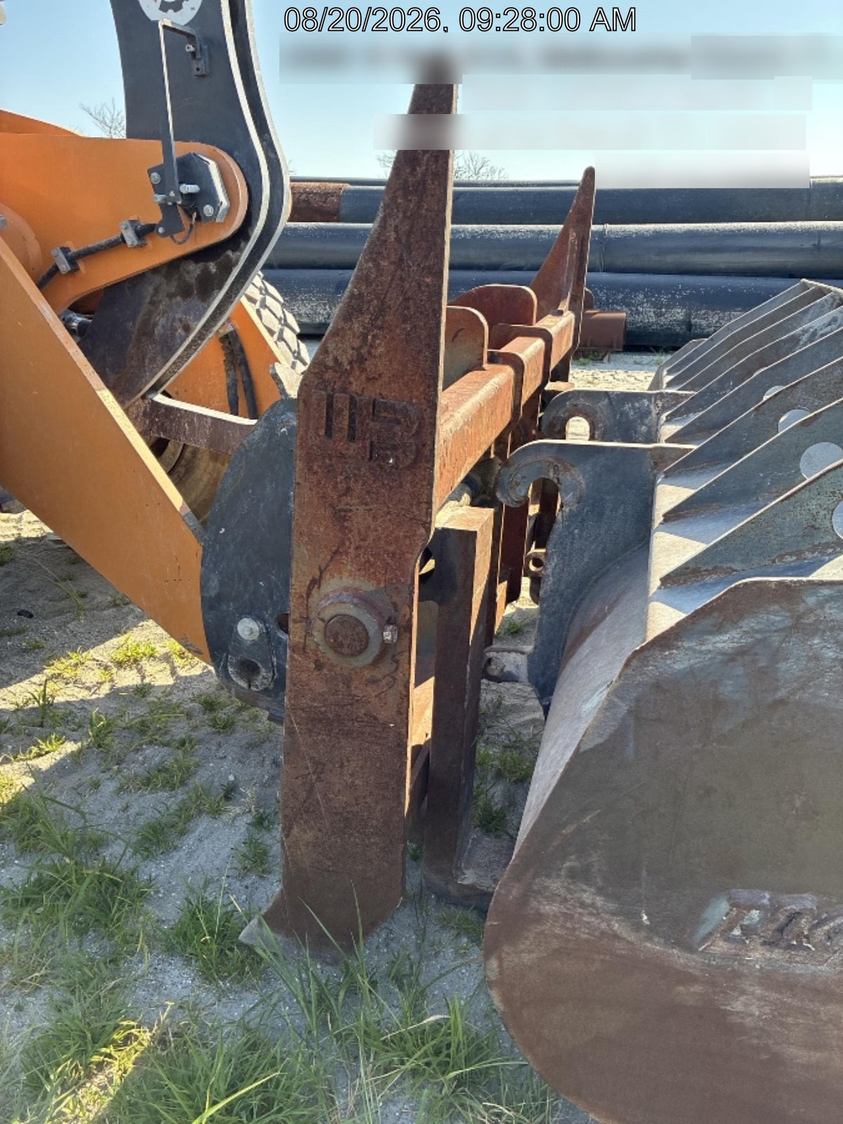 2014 WERK-BRAU 96" Loader Fork Carriage - Werk-Brau
