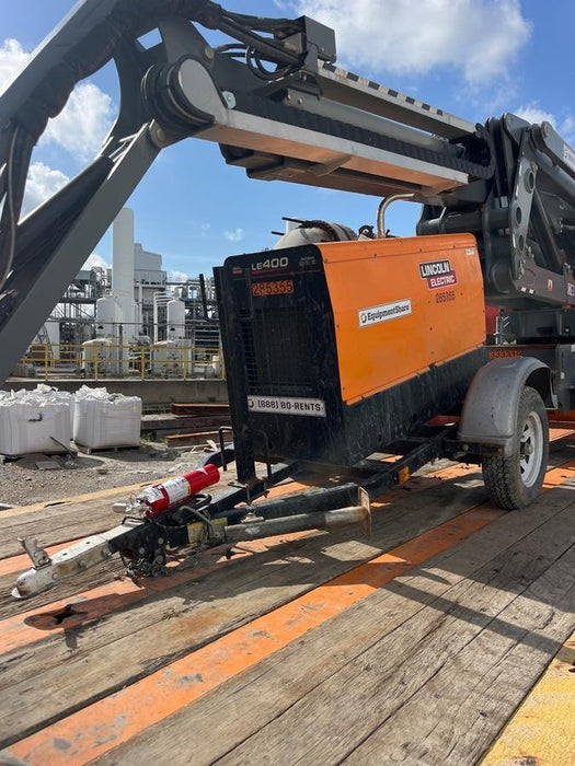 2022 Lincoln Electric LE400 Kubota V1505, Trlr, Cable Rack, Light Kit, ES Decals, T3