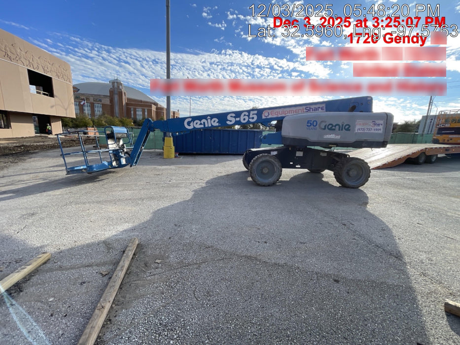 2016 GENIE S-65