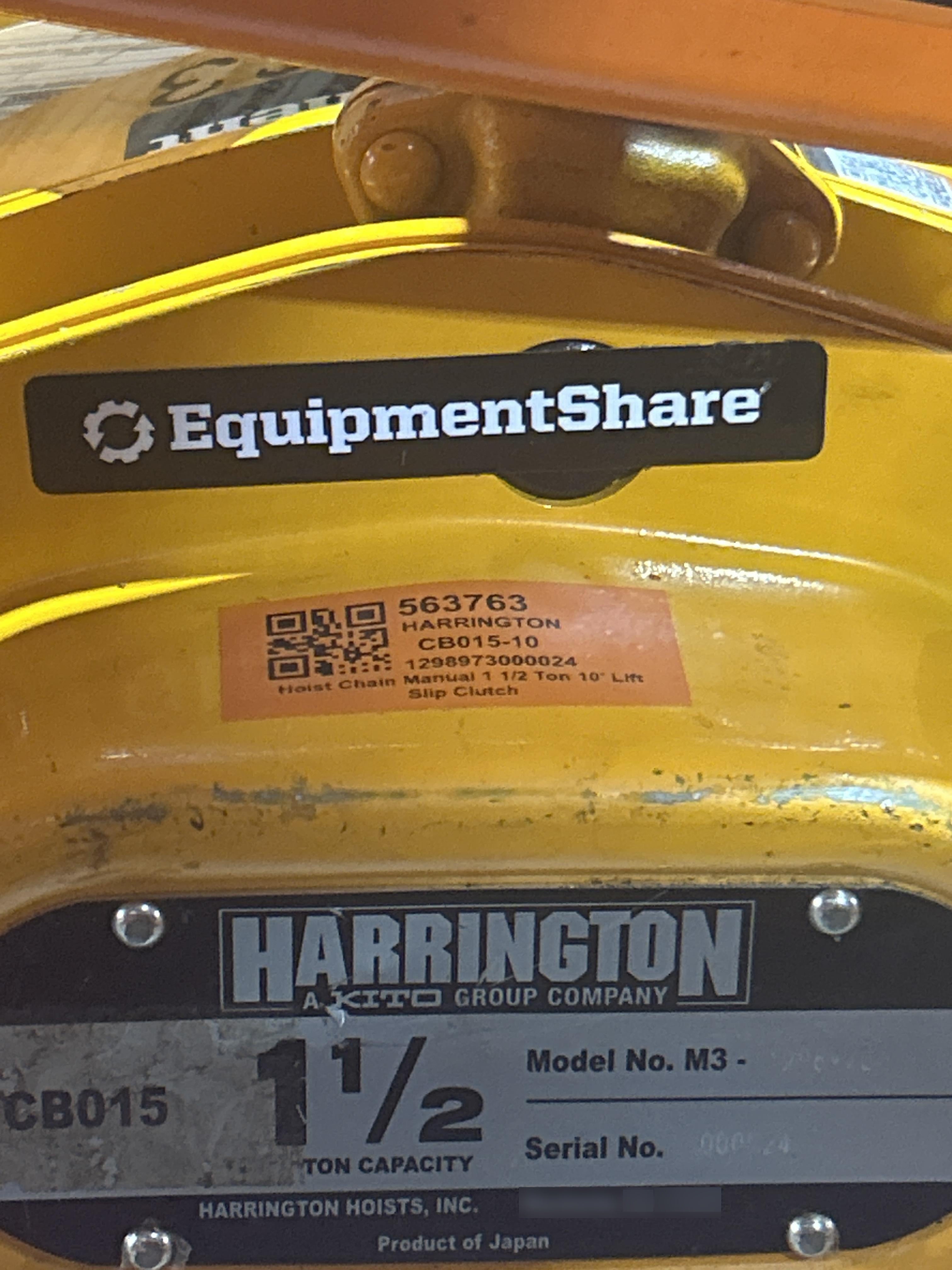 2025 HARRINGTON CB015-10