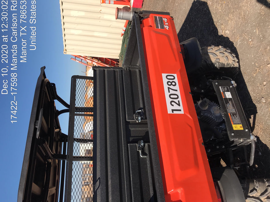 2020 Kubota RTV-X1140WL-A 4WD, LED Strobe, Windshield Acrylic Clear, Plastic Canopy, Wire Harness Kit, Backup Alarm, Bed Liner