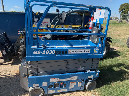2018 Genie GS-1930 Genie GS-1930 Scissor Lift w/Standard Options