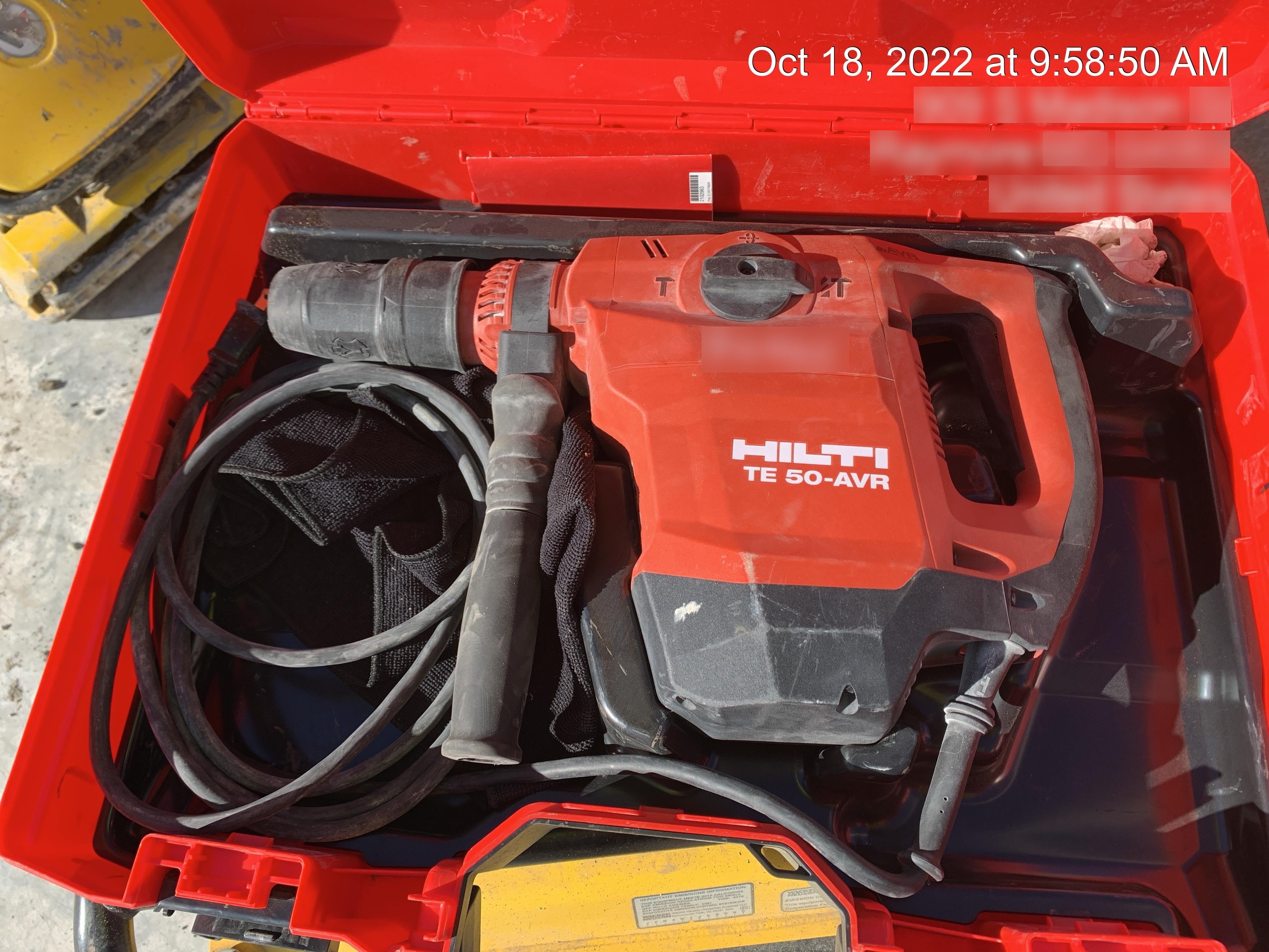 2019 HILTI TE 50-AVR
