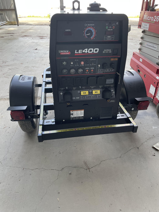 2024 Lincoln Electric LE400 Kubota V1505, Trlr, Cable Rack, Light Kit, ES Decals, T3