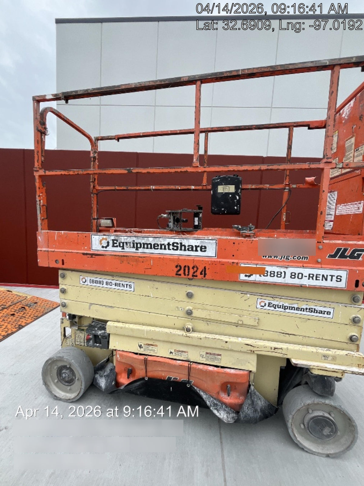 2016 JLG 2632ES JLG 2632ES Scissor Lift