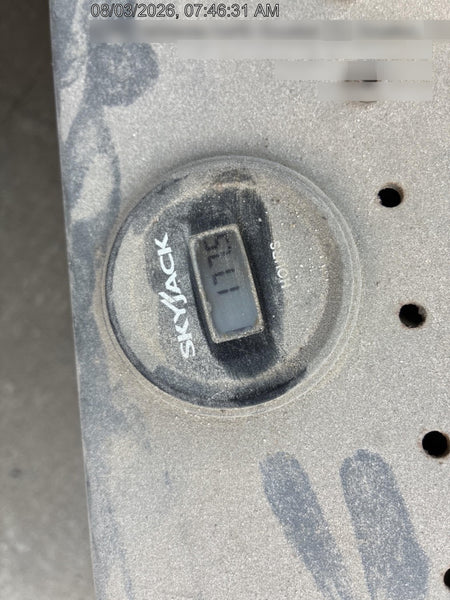 2019 Skyjack SJIII-3219 Standard Options, Trojan Batteries