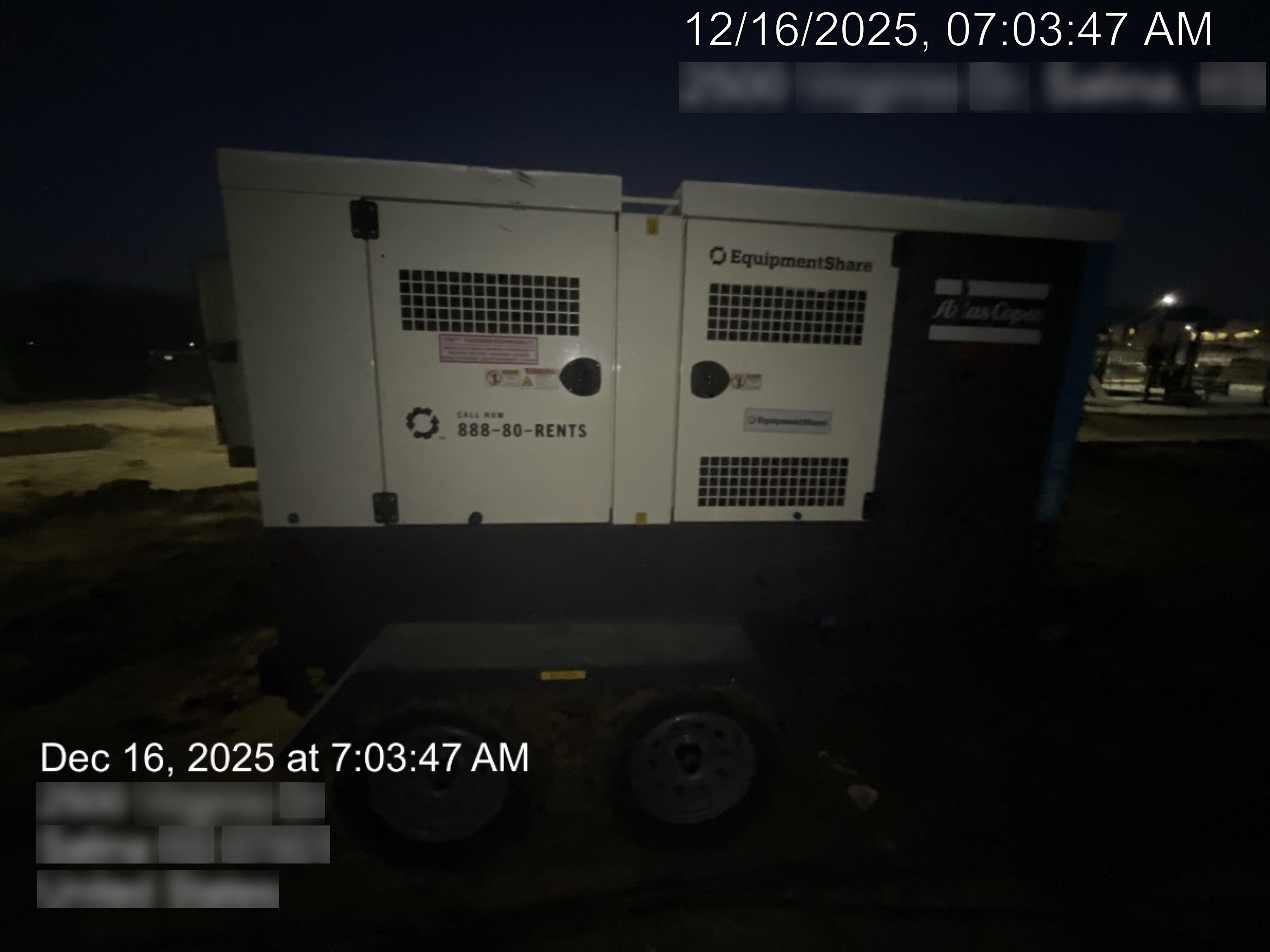 2022 ATLAS COPCO QAS 125