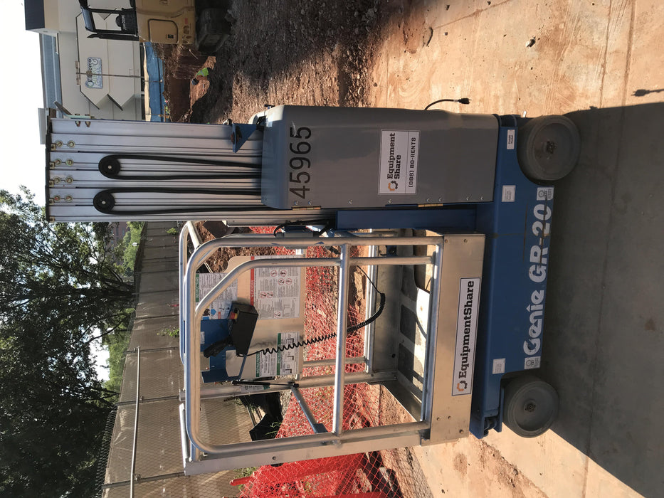 2019 GENIE GR-20