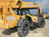 2019 JCB 512-56 Enclosed Cab, 109 HP, Solid Tires, Worklights, Beacon, Aux Hydraulics, Lifting Eye w/60" Carriage/60" Forks