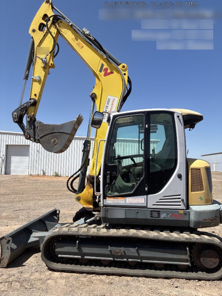 Wacker Neuson ET90 ET90 18K Excavator, Track, Cab, Bucket