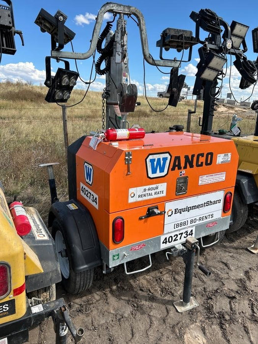 2024 Wanco WLTT-4MM4K Diesel, Deep Sea Controller, Shore Power Plug, Auto Start, (4) 350W LED Floodlights, 4kW Generator, 60 Gal Fuel Tank, 2" Ball, T3