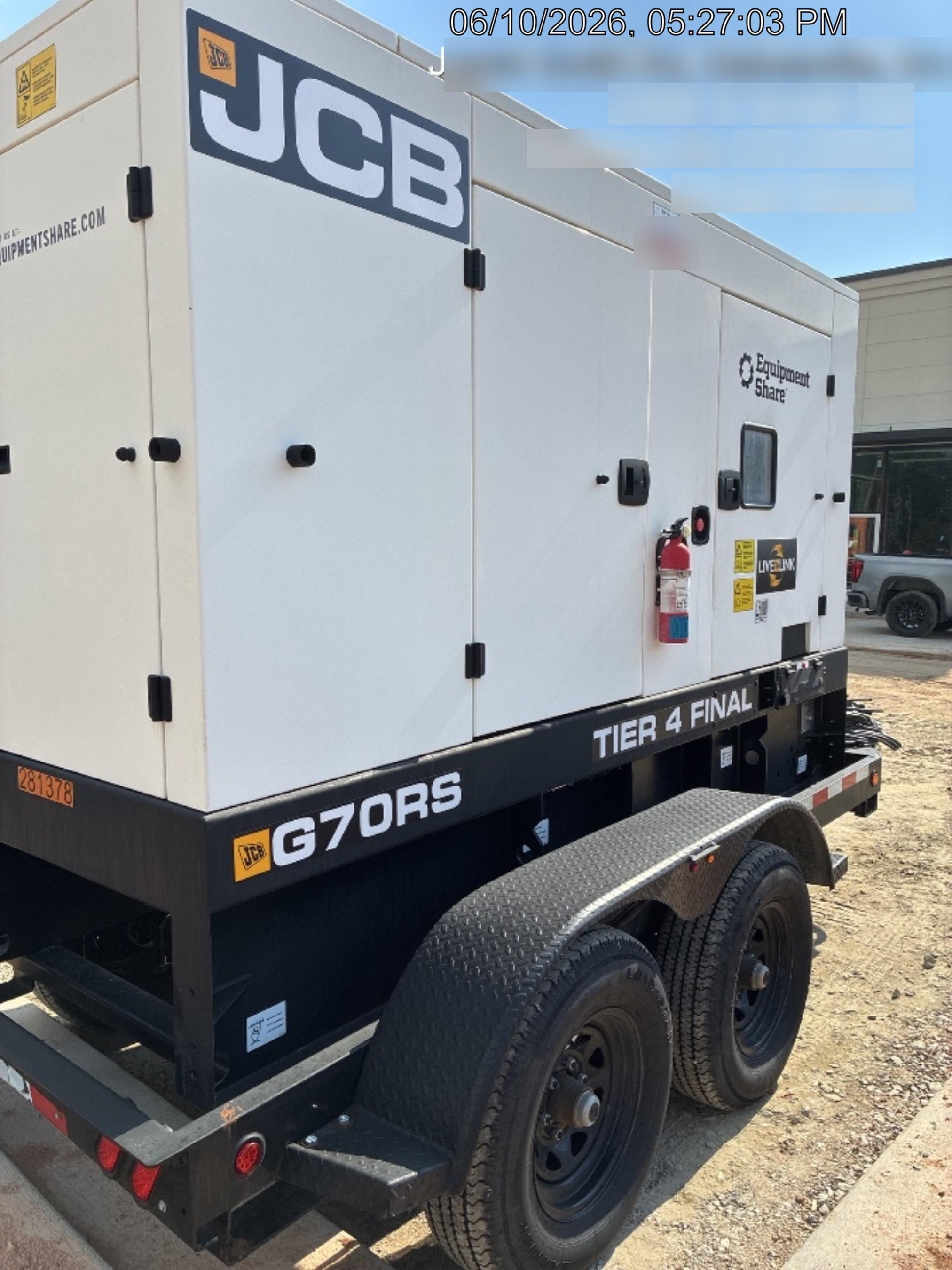 2023 JCB G70RST4F
