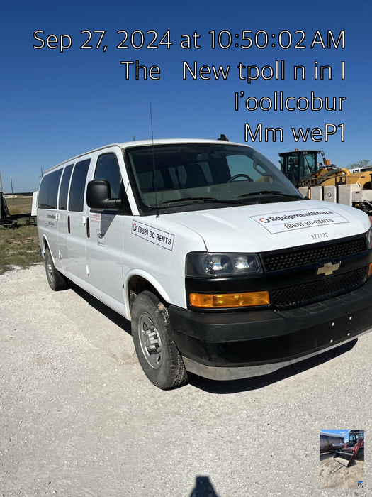 2023 CHEVROLET Express Van - Rental