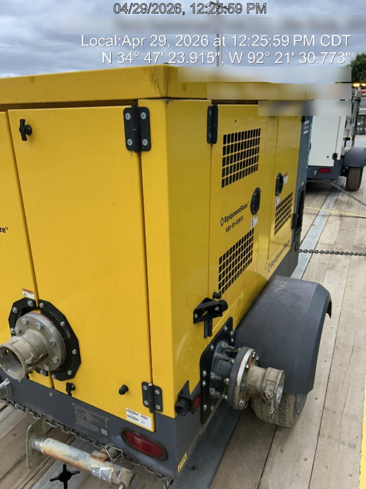 2021 ATLAS COPCO PAS 100 HF CS Enclosed