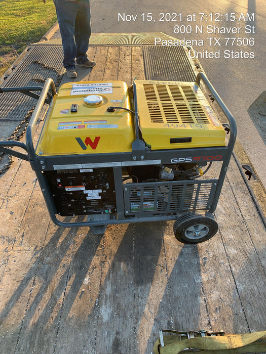 2019 Wacker Neuson GPS9700V Standard